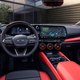 A photo of the dashboard of the new Chevrolet Blazer EV.